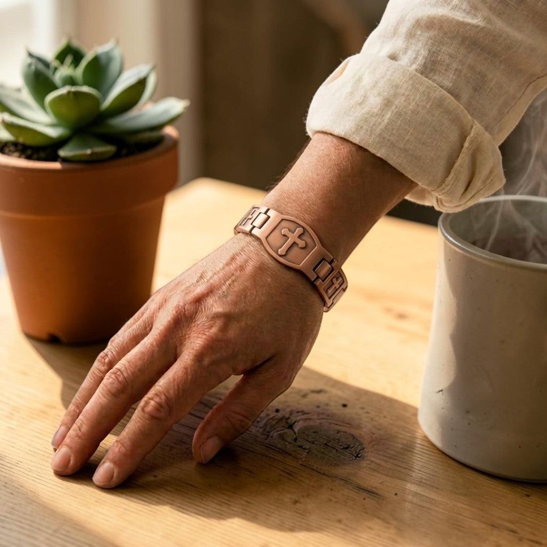 Mary's Grace Copper Bracelet