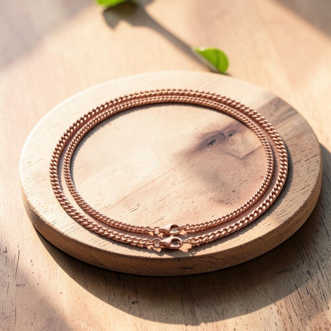 Mary's Chain Copper Necklace
