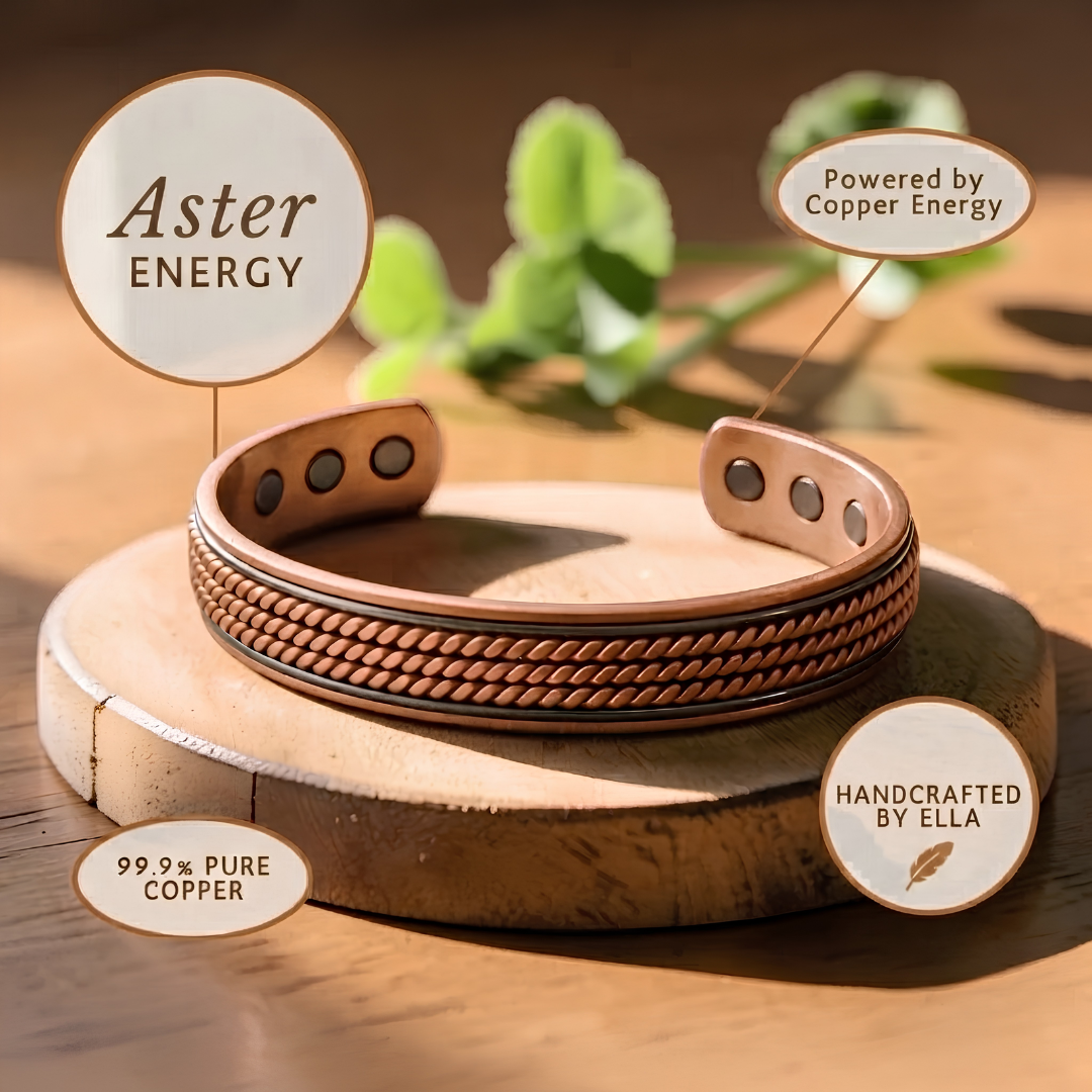Mary's Aster Copper Bracelet