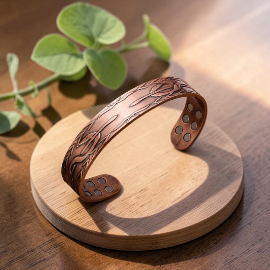 Mary's Frond Copper Bracelet