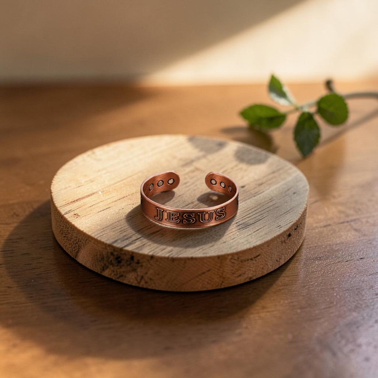 Mary's Grace Copper Ring