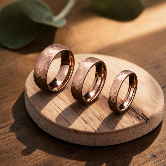 Mary's Dint Copper Ring