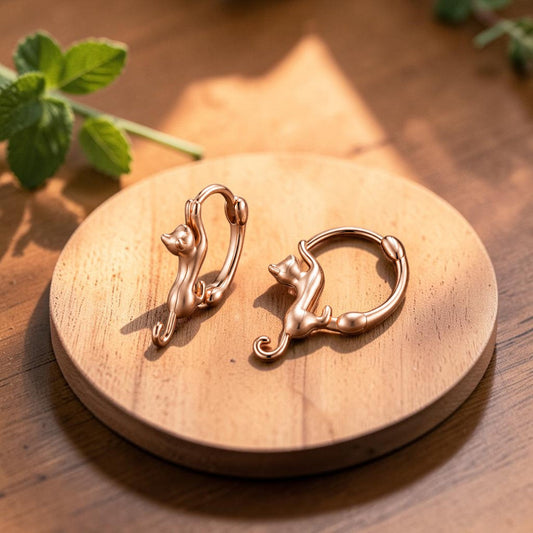Mary's Kiln Copper Earrings