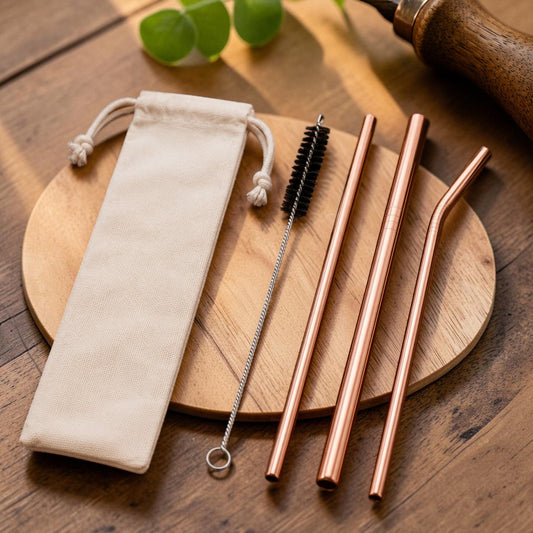 Mary's Copper Straw Set