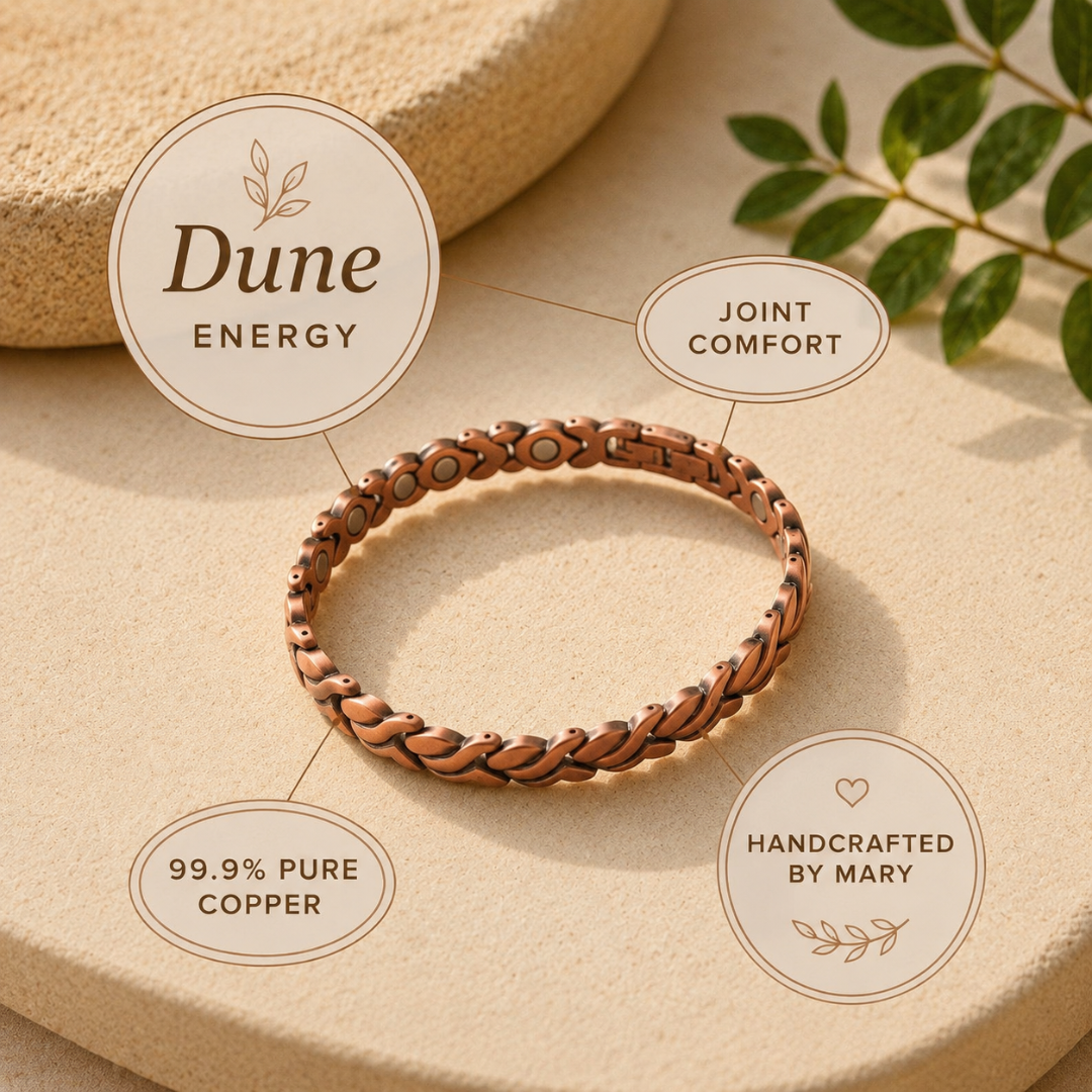 Mary's Dune Copper Anklet