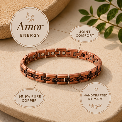 Mary's Ferro Copper Anklet