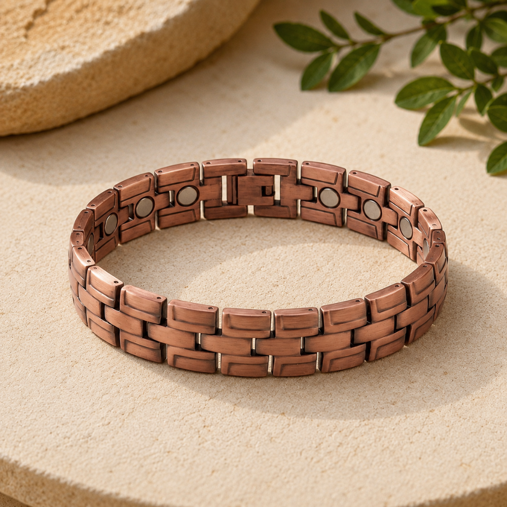 Mary's Gorse Men's Copper Bracelet