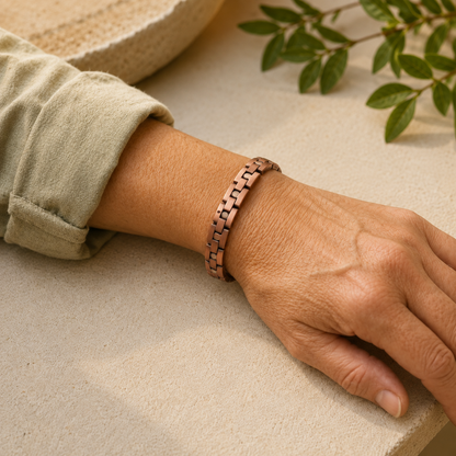 Mary's Gorse Men's Copper Bracelet