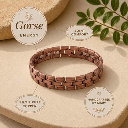 Mary's Gorse Men's Copper Bracelet