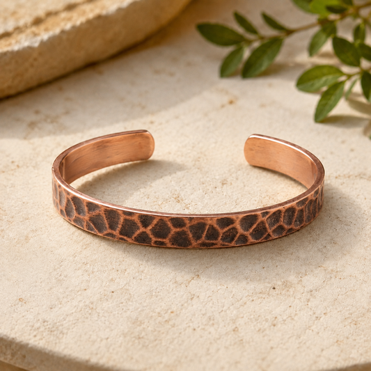 Mary's Crocus Copper Bracelet