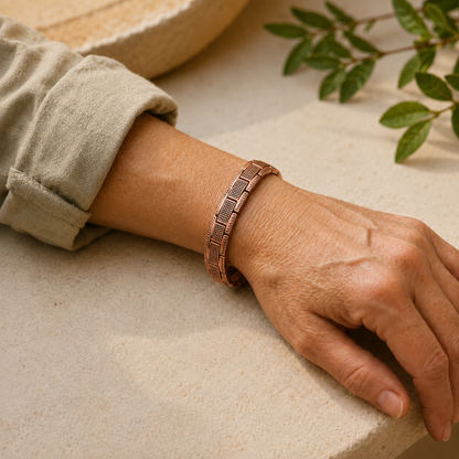 Mary's Rails Men's Copper Bracelet