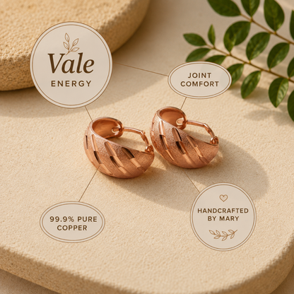 Mary's Vale Copper Earrings