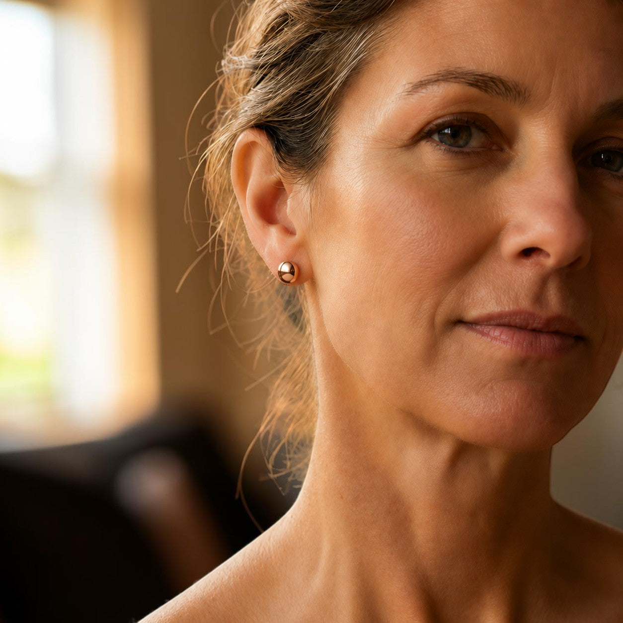 Mary's Dome Copper Earrings