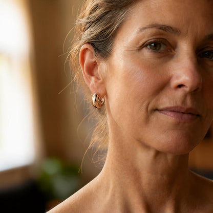 Mary's Hull Copper Earrings