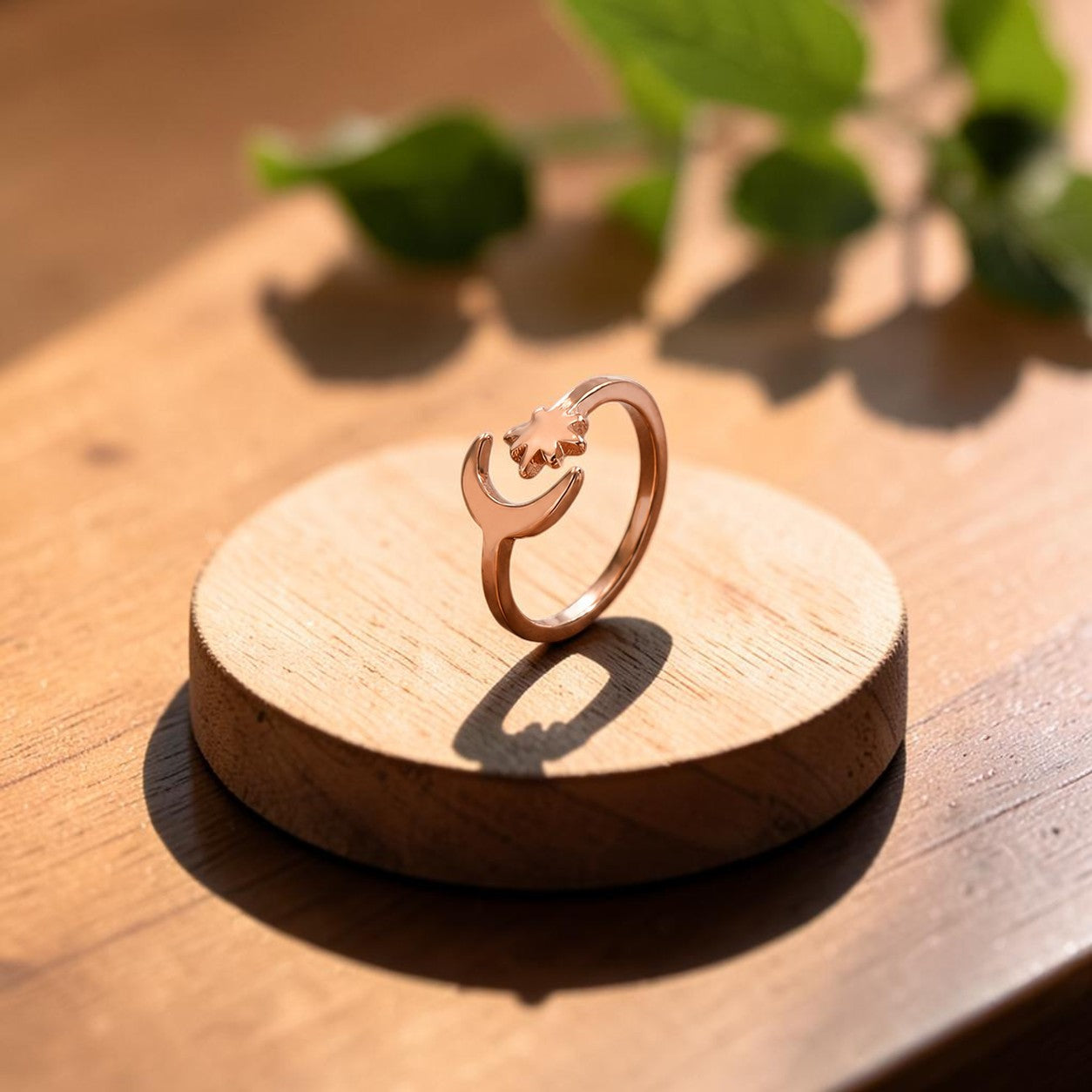 Mary's Lunar Copper Toe Ring