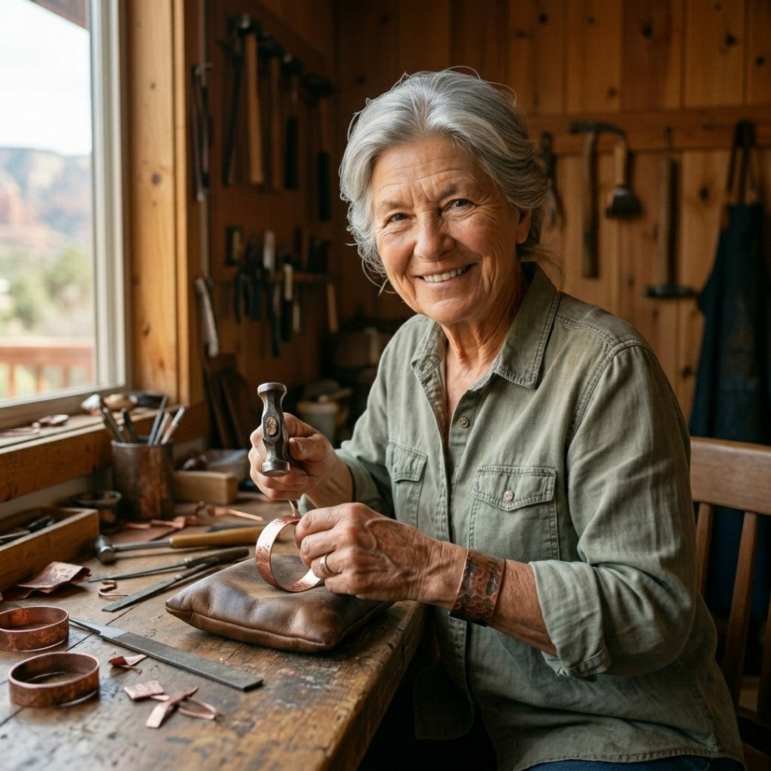 Mary's Grace Copper Ring