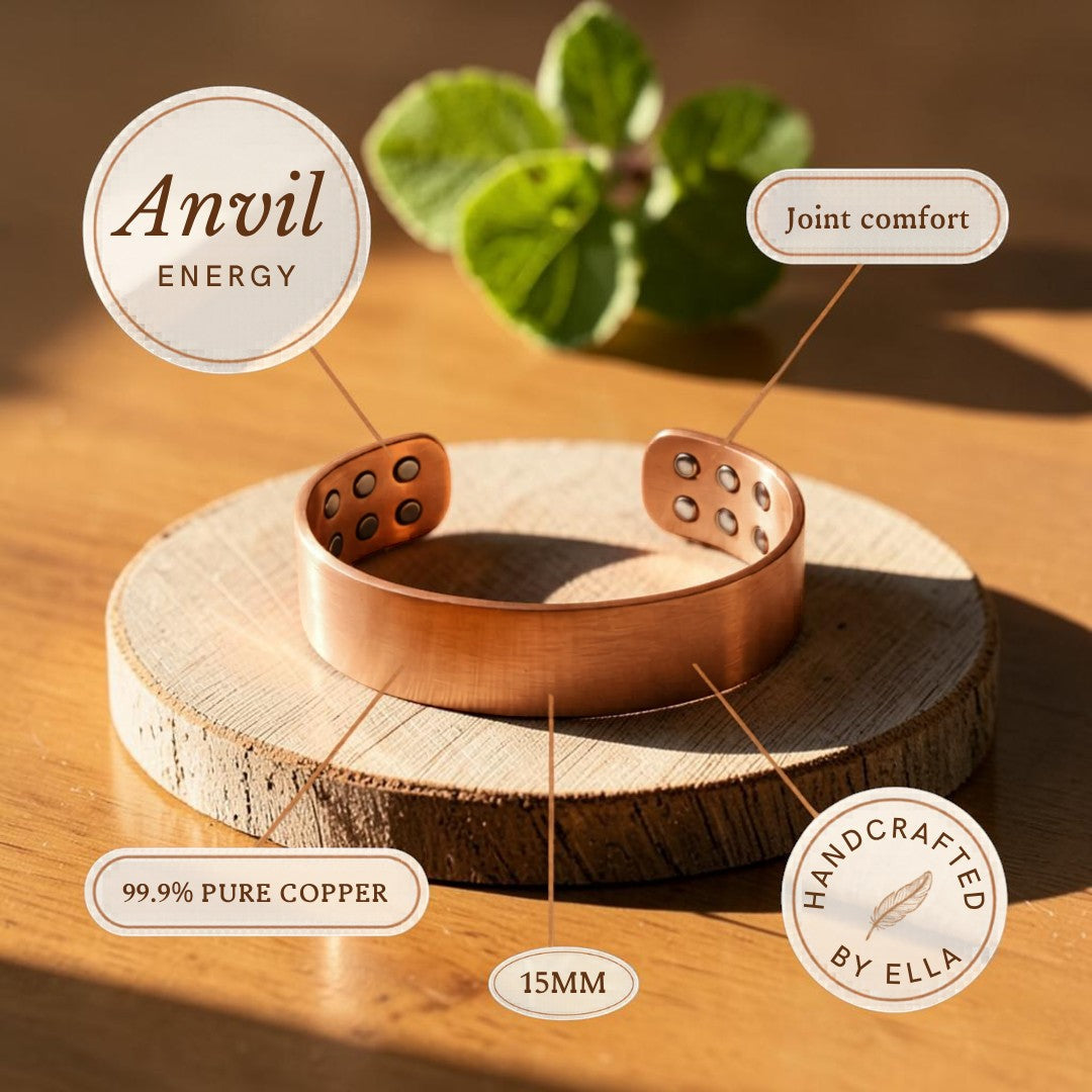 Mary's Anvil Copper Bracelet