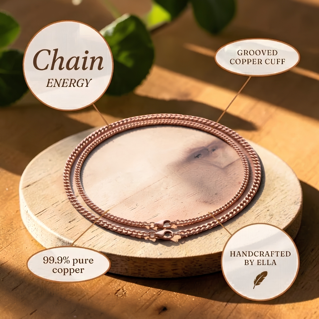 Mary's Chain Copper Necklace