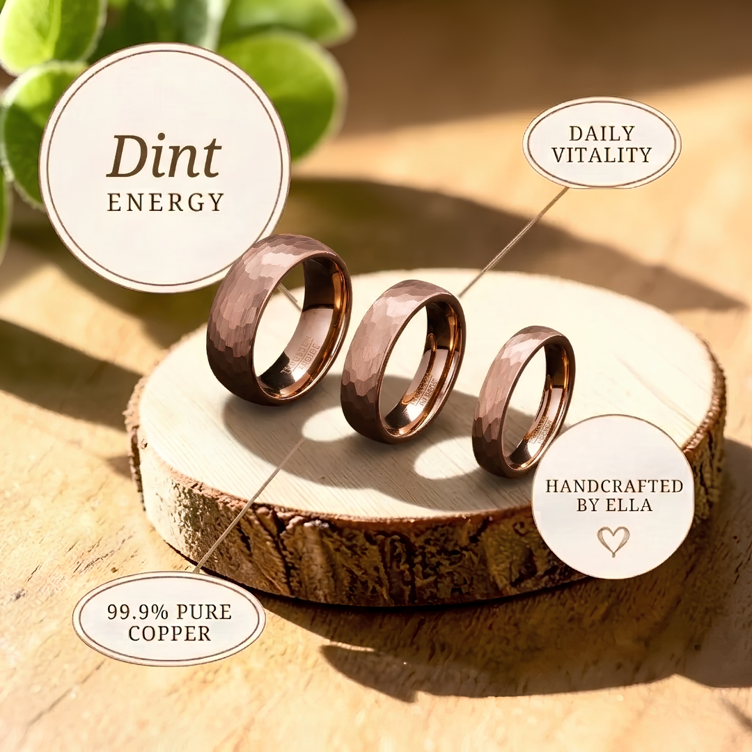 Mary's Dint Copper Ring