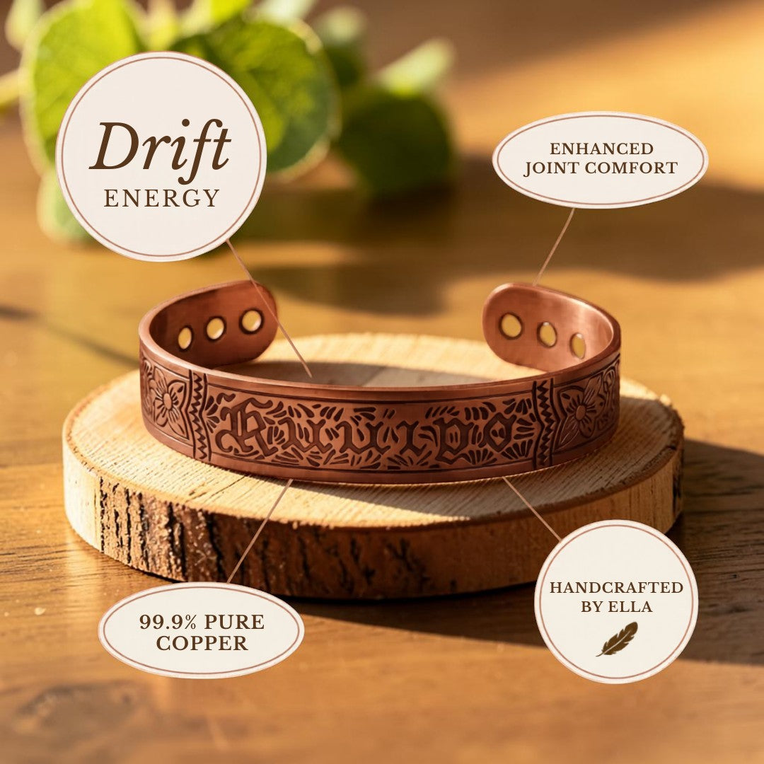 Mary's Drift Copper Bracelet