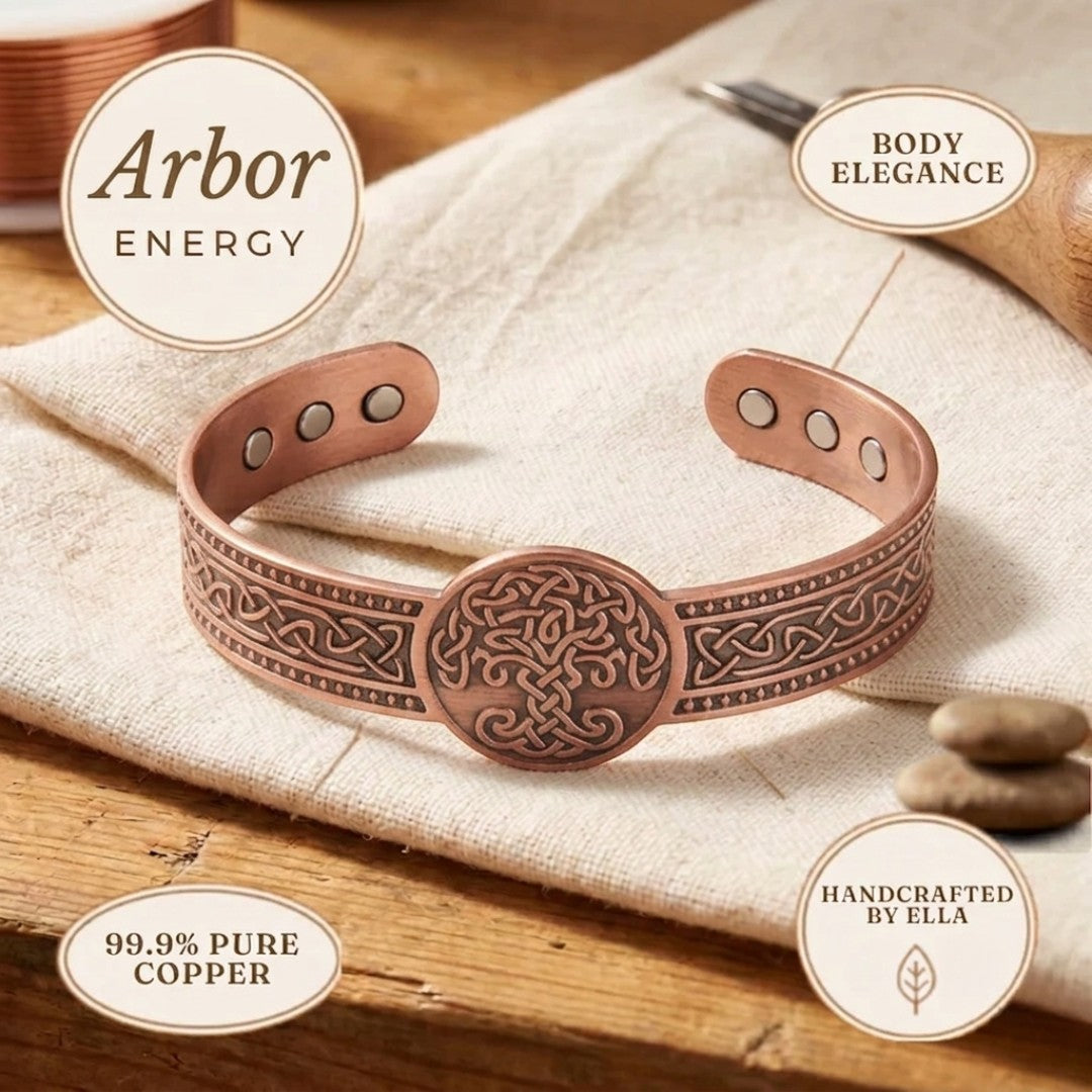 Mary's Arbor Copper Bracelet