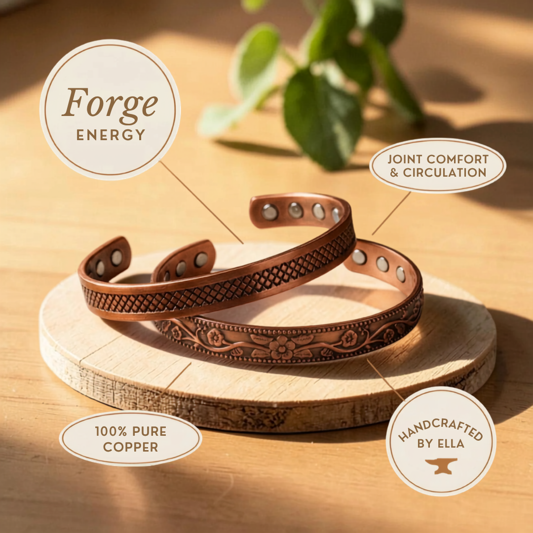 Mary's Forge Copper Bracelet Set