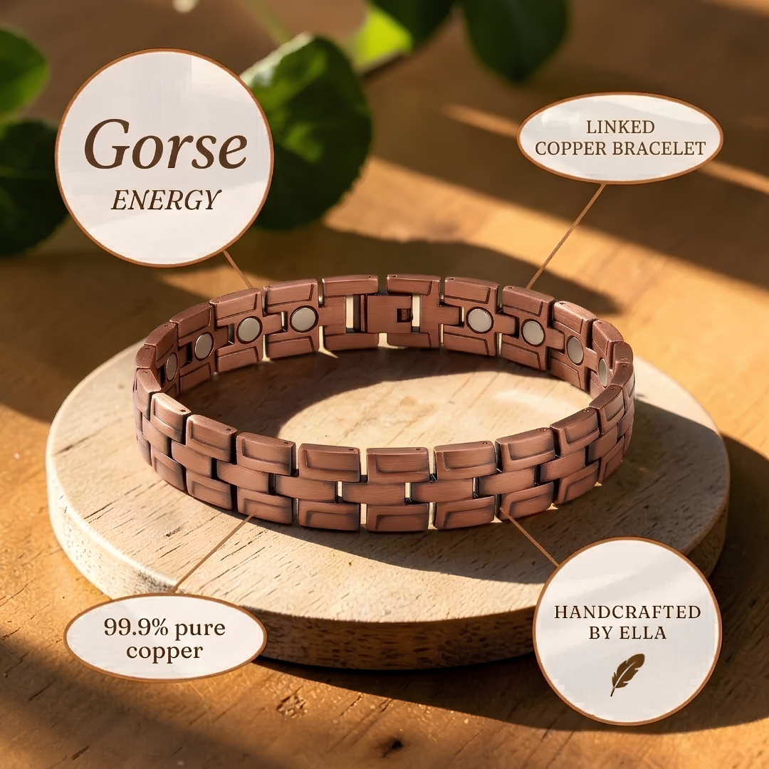 Mary's Gorse Men's Copper Bracelet