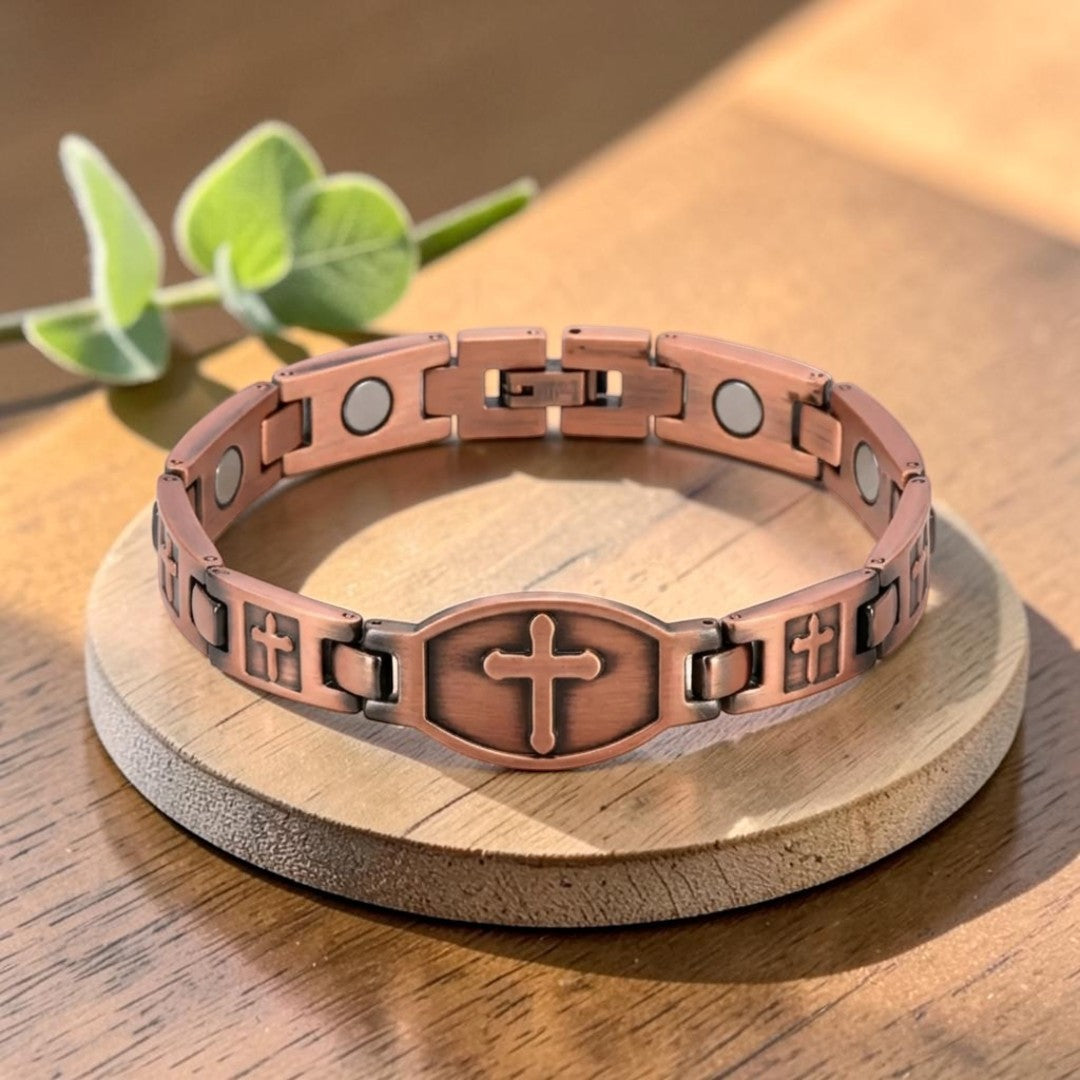 Mary's Grace Copper Bracelet