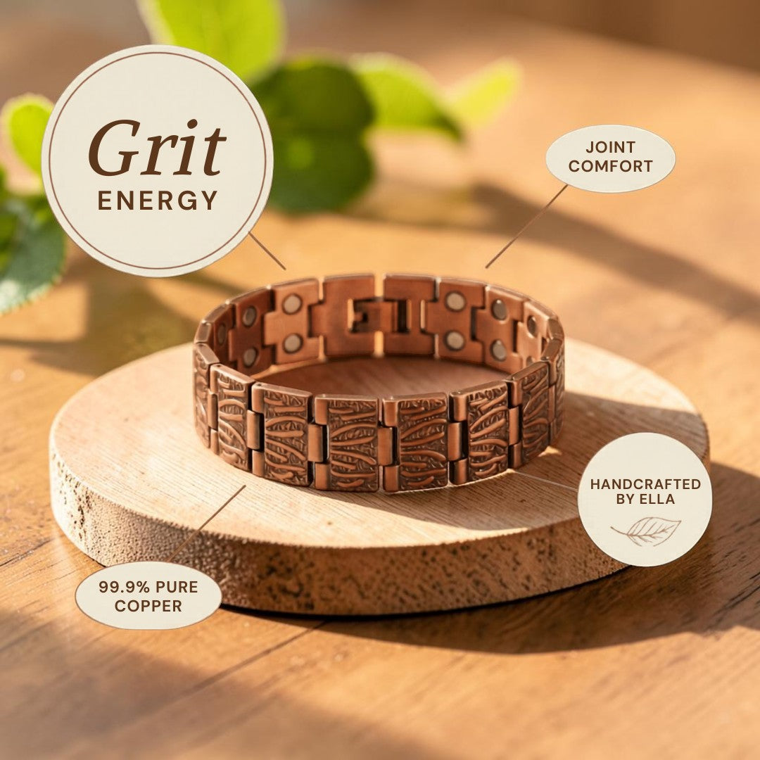 Mary's Grit Men's Copper Bracelet