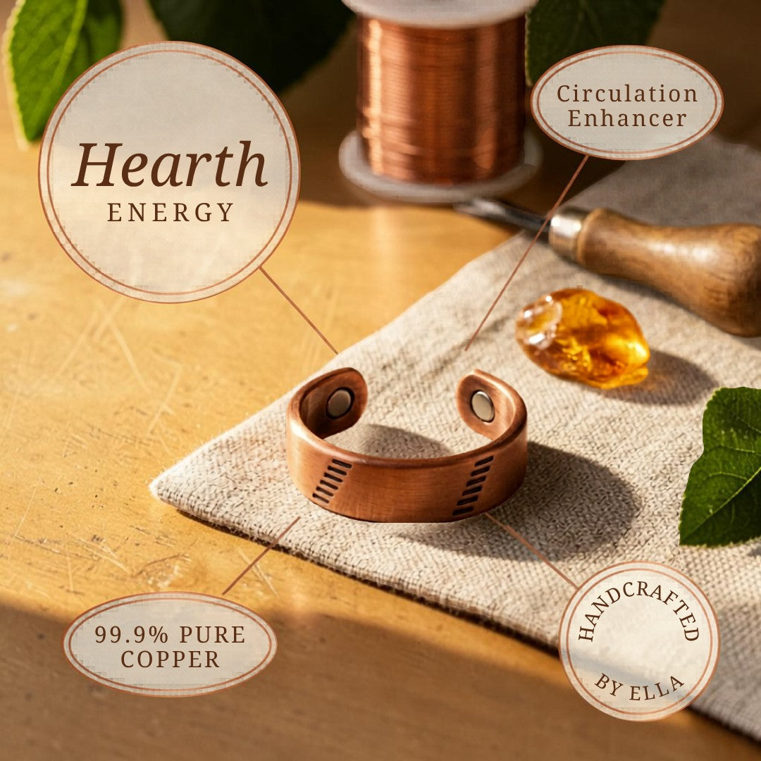 Mary's Hearth Copper Ring