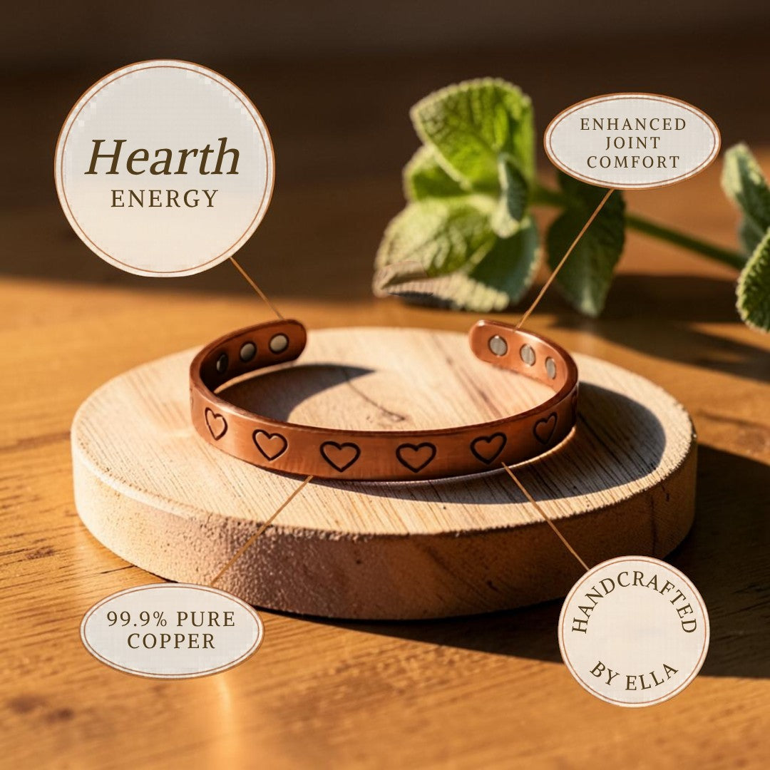 Mary's Hearth Copper Bracelet
