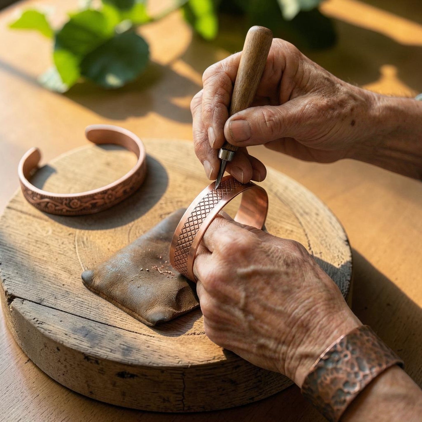 Mary's Forge Copper Bracelet Set