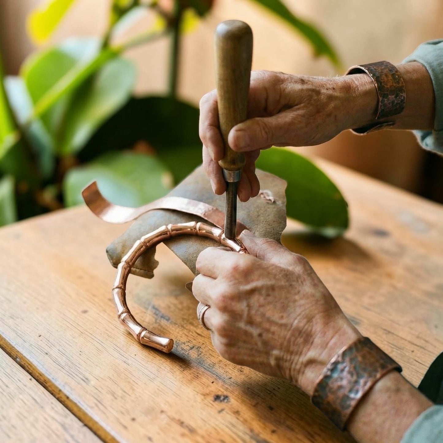Mary's Grove Copper Bracelet