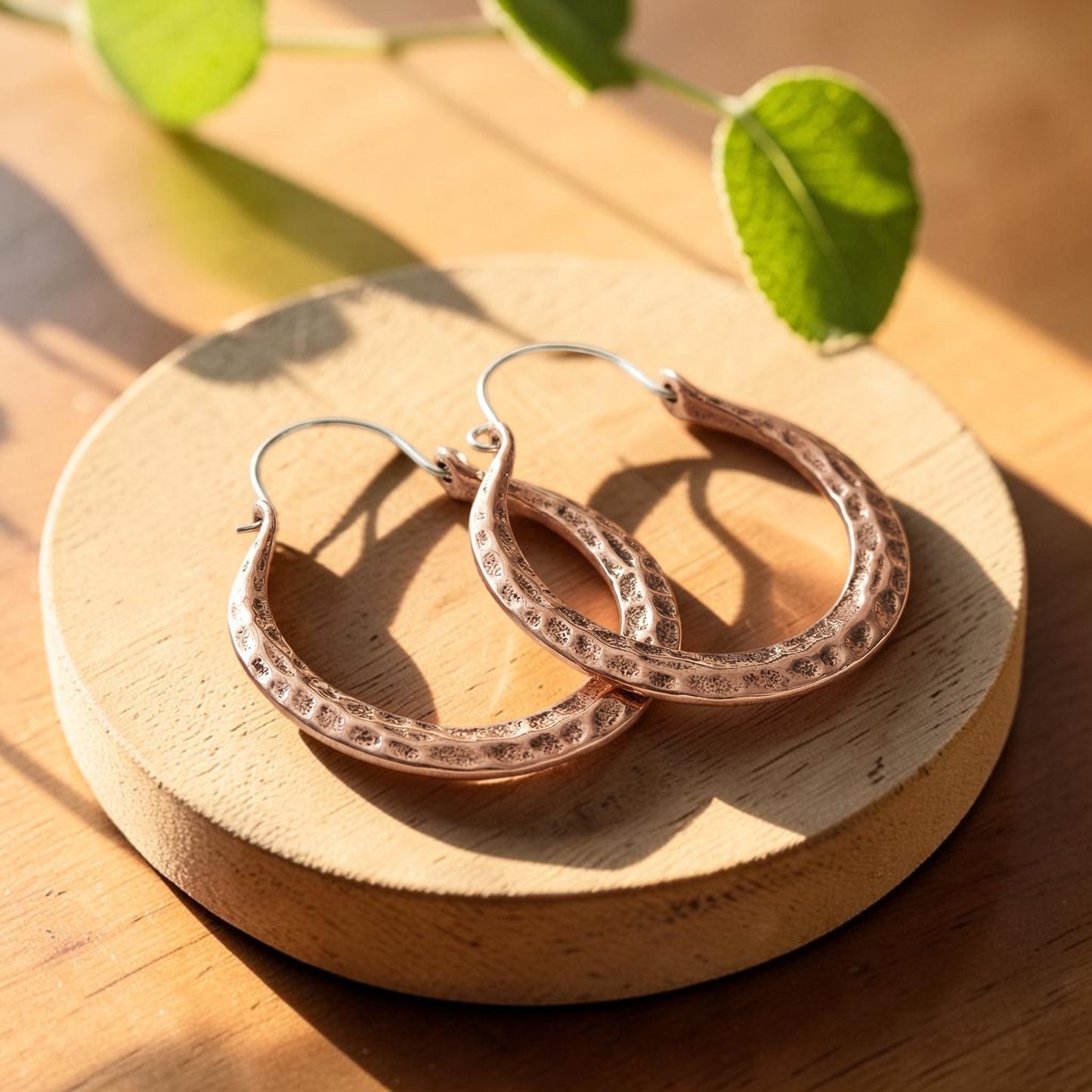 Mary's Ember Copper Earrings