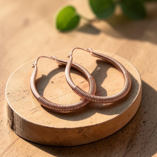 Mary's Creek Copper Earrings