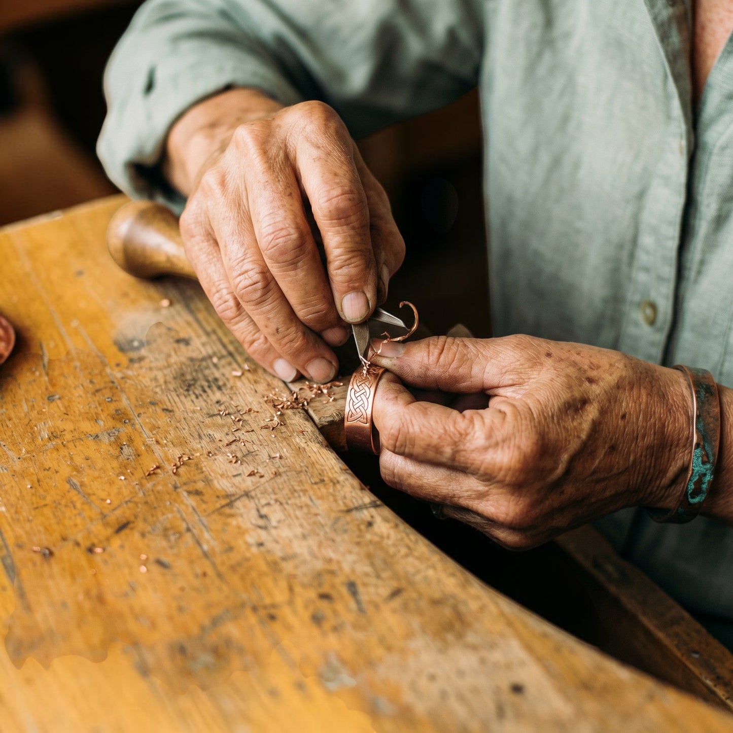 Mary's Fen Copper Ring