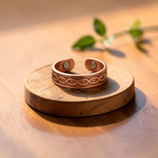 Mary's Char Copper Ring