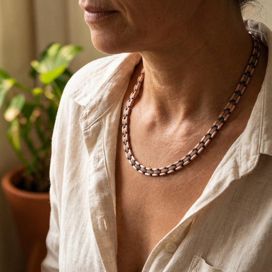 Mary's Haze Copper Necklace