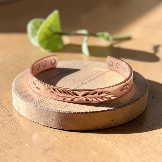 Mary's Lunar Copper Bracelet