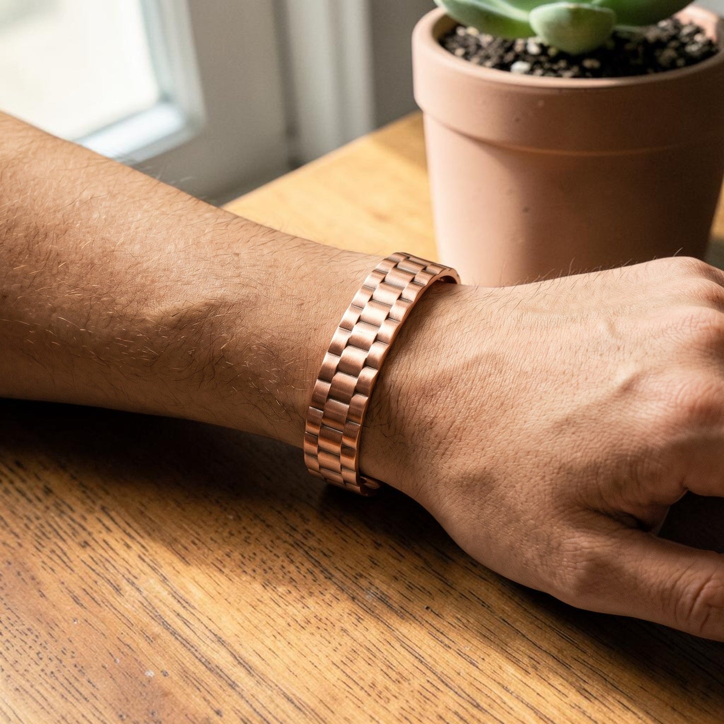 Mary's Ore Men's Copper Bracelet