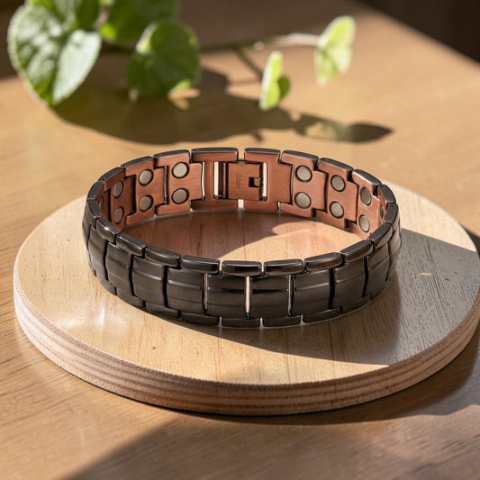 Mary's Ochre Men's  Copper Bracelet