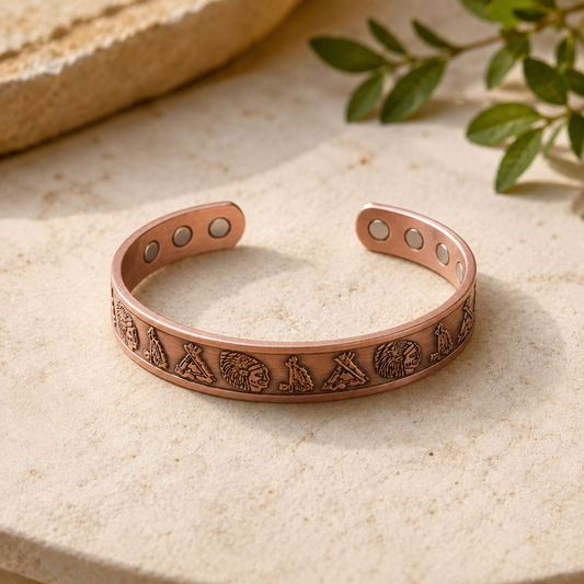 Mary's Cave Copper Bracelet