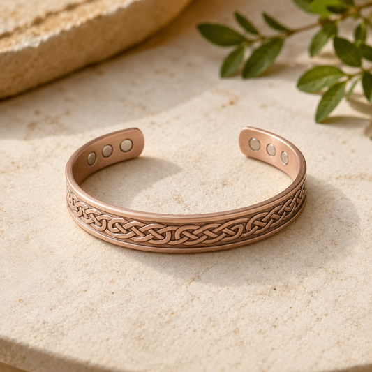 Mary's Dahlia Copper Bracelet