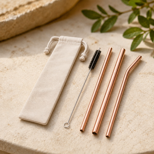 Mary's Copper Straw Set