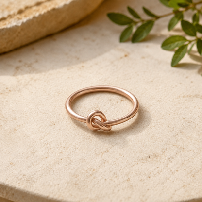 Mary's Lace Copper Ring