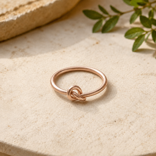 Mary's Lace Copper Ring