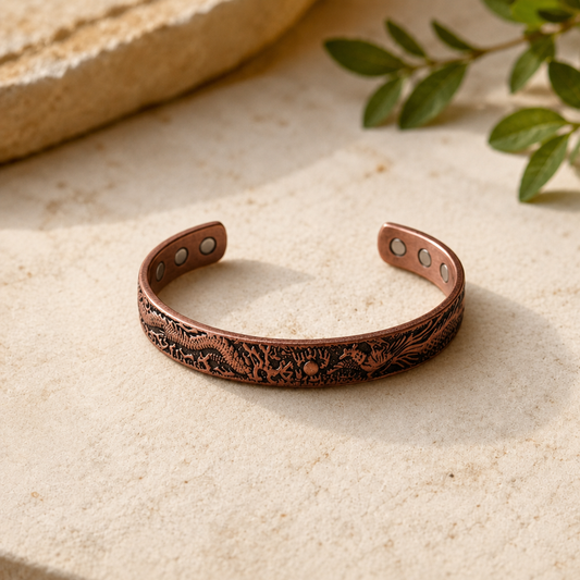 Mary's Loam Copper Bracelet