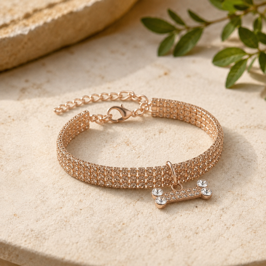 Mary's Loyal Copper Dog Collar