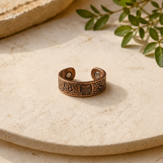 Mary's Bole Copper Ring