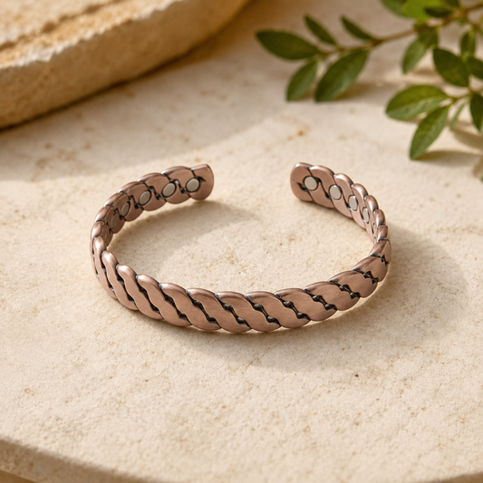 Mary's Ribbel Copper Bracelet